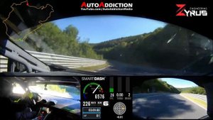 LAMBORGHINI LP1200 на Нюрбургринге POV