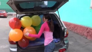 Арка (цепочка) из гелиевых шаров - ИНСТРУКЦИЯ