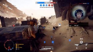 SWBF2 PARTIDA RÁPIDA "Jakku" Gameplay español PS4 by Bandolero 69