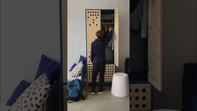 Дот — шкаф с авторской фрезеровкой для вашей детской, спальни или гостиной ? смотреть онлайн