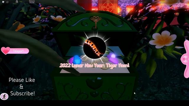 How to Find FREE 2022 Lunar New Year Tiger Tail! New Chest Location! Royale High Valentine's Updat смотреть онлайн