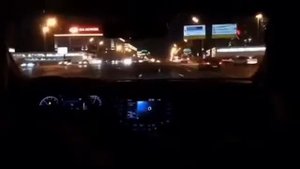 Шашки по ночному городу