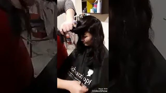 Стрижка "Лесенка" смотреть онлайн