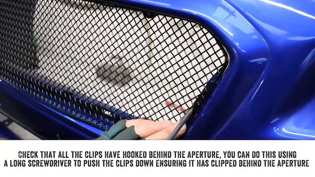 Subaru WRX STI VA Upper Grille Fitting Video смотреть онлайн