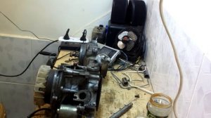 Переборка мотора AF-05 E скутера Honda Pal