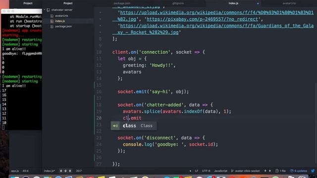 Build a Chat App with socket.io and jQuery, Part 11 смотреть онлайн