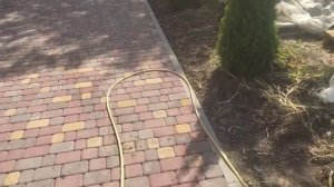 отмостка из тротуарной плитки