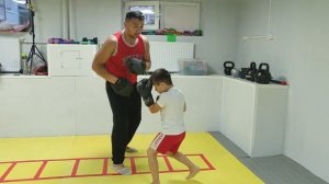 Тренировка по боксу