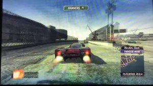 Burnout Paradise version 1.0 Montgomery GT 2400 gameplay.