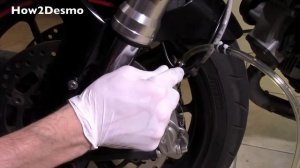 Как прокачать тормоз или сцепление; Brembo, Ducati Monster; часть 2