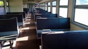 Прогулка по вагонам электропоезда ЭД9М 1011/1012