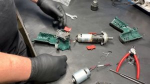 Замена мотора на шуруповерте Metabo PowerMaxx BS