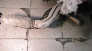 Пежо 3008 доработка выхлопной системы, замена глушителя,  тюнинг выхлопа. Поставили широкую трубу