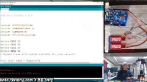 [아두이노#179] esp8266wifi MQTT로 FND모듈/OLED/LCD제어하기(2편)(wemos d1r1/사물인터넷(iot)시리즈#22/녹칸다/포로리야공대가자)