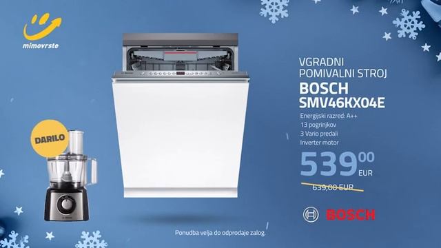 mimovrste=) Bosch vgradni pomivalni stroj SMV46KX04E // Skupaj v vsem ? смотреть онлайн