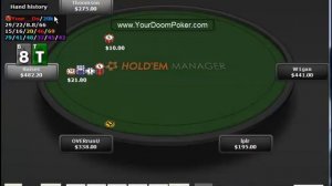 YOURDOOMPOKER COMO JUGAR DE FORMA OPTIMA CON 40BB DE STACK SPANISH