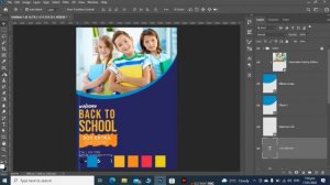 Back to School Flyer Design in Photoshop | School Flyer | Spark graphics