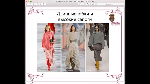 Тренды осень-зима 2018/2019. Тенденции осень зима 2018/2019. смотреть онлайн