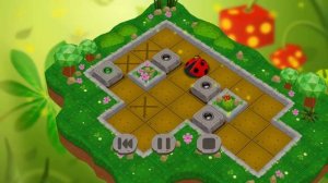 Sokoban Garden 3D Level 42 ( 4 Box ) - Best Solution