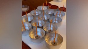 Чайные свечи из пчелиного воска|за кадром их создания