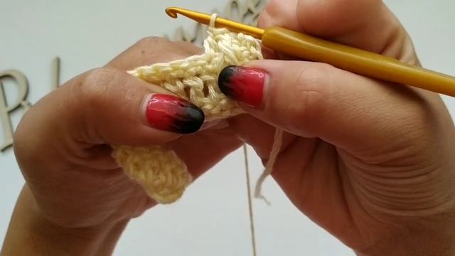 СТИЛЬНЫЙ УЗОР КРЮЧКОМ. ПОДРОБНЫЙ МАСТЕР-КЛАСС ДЛЯ НАЧИНАЮЩИХ EASY CROCHET PATTERN смотреть онлайн