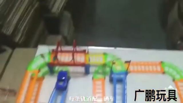 Мэджик трек. Двухслойный городской трек.Полицейская дорожка.+Подарок смотреть онлайн