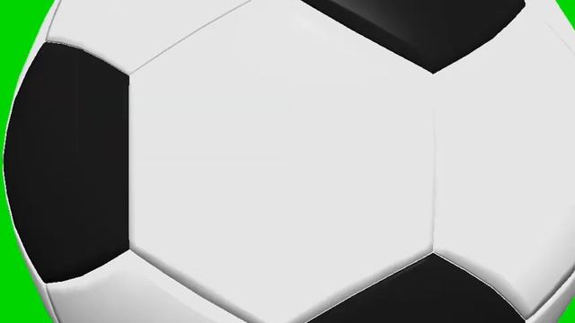 green screen переход футбольный мяч на зелёном фоне футаж хромакей