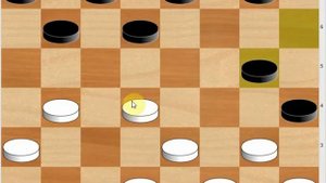 Первые ходы в шашках, игра левым флангом