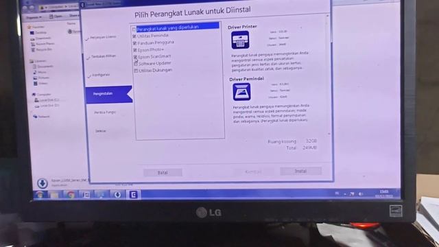 Cara Setting Wifi Printer Epson L3250 Setup