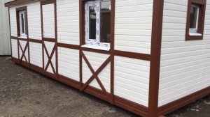 Бытовка дачная 7х2.3м "Розмари" распашонка 7м