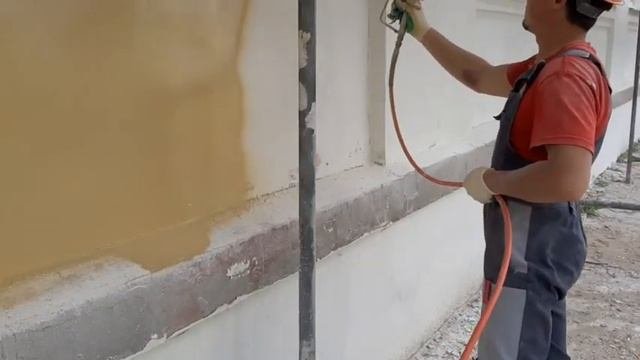 Окраска безвоздушным аппаратом