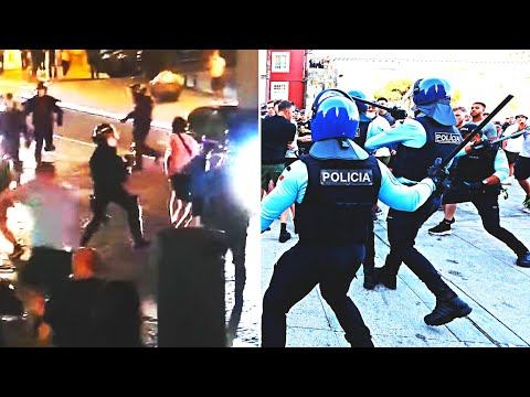 ЛЮТАЯ ЖЕСТЬ ПЕРЕД ФИНАЛОМ ЛЧ! ЧТО ПРОИСХОДИТ?! ДРАКИ ФАНАТОВ НА УЛИЦАХ ПОРТУ! Манчестер Сити - Челси