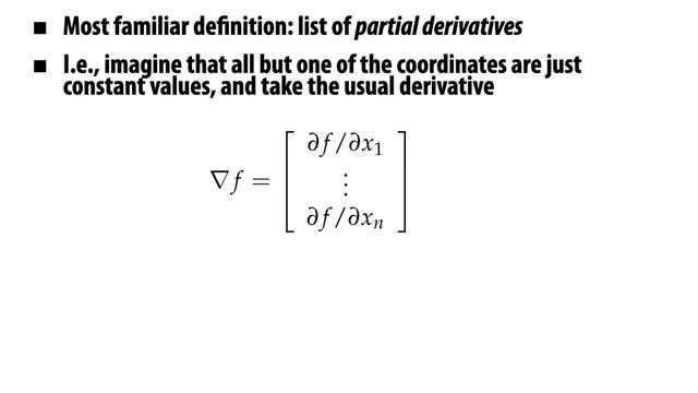 Lecture 03： Vector Calculus (P)Review (CMU 15-462⧸662)