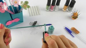 DIY  СНОВА В ШКОЛУ| УКРАШАЕМ РУЧКИ - ЦВЕТОЧКИ |Канцелярия на бюджете своими руками