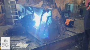 Ремонт переднего ковша экскаватора. ЗАВОД КОВШЕЙ