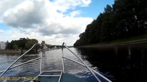 Прогулка по Неве на " Казанка 2М " 1 часть .