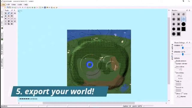 How to export your world from worldpainter into your minecraft (java only) смотреть онлайн