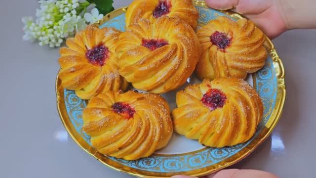 Очень красивые булочки