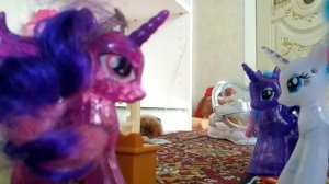 Приезд тёти Селестии и Луны! Поездка в лагерь испорчена?  часть 2