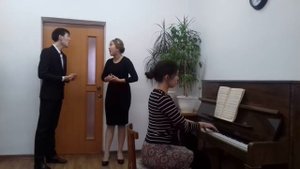П. Булахов "Блаженство жизни быть с тобою". колледжа искусств им. Таттимбета.