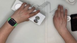 Лучшая беспроводная быстрая зарядка MagSafe для Apple iPhone Watch и AirPods от Belkin