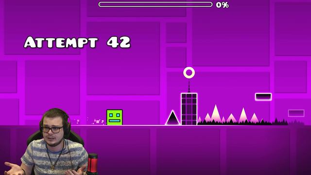 ПРОШЁЛ ОЧЕНЬ СЛОЖНЫЙ УРОВЕНЬ С ПЕРВОГО РАЗА! Я САМ В ЭТО НЕ ВЕРЮ!!! (GEOMETRY DASH) смотреть онлайн