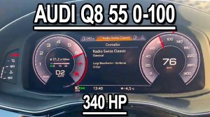 Audi Q8 55 TFSI Acceleration 0-100, LUXURY SUV