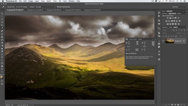 EVERYTHING about the Eyedropper tool - Photoshop CC смотреть онлайн