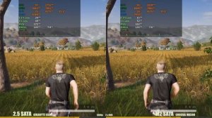 M2 ssd vs SATA ssd (2.5) - Game loading and performance Test
