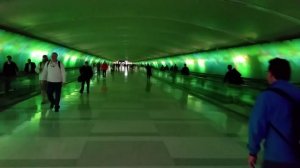 Detroit Airport Rave Tunnel