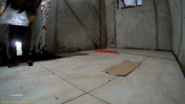 Плитка на пол на полусухой раствор. смотреть онлайн