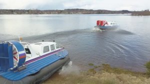 Катер на воздушной подушке "Липно".