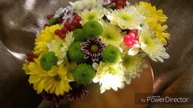 Цветочные композиции в тыкве смотреть онлайн