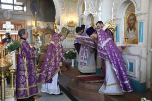 Праздничная литургия в честь Собора Архангела Гавриила (08.04.2024г.)